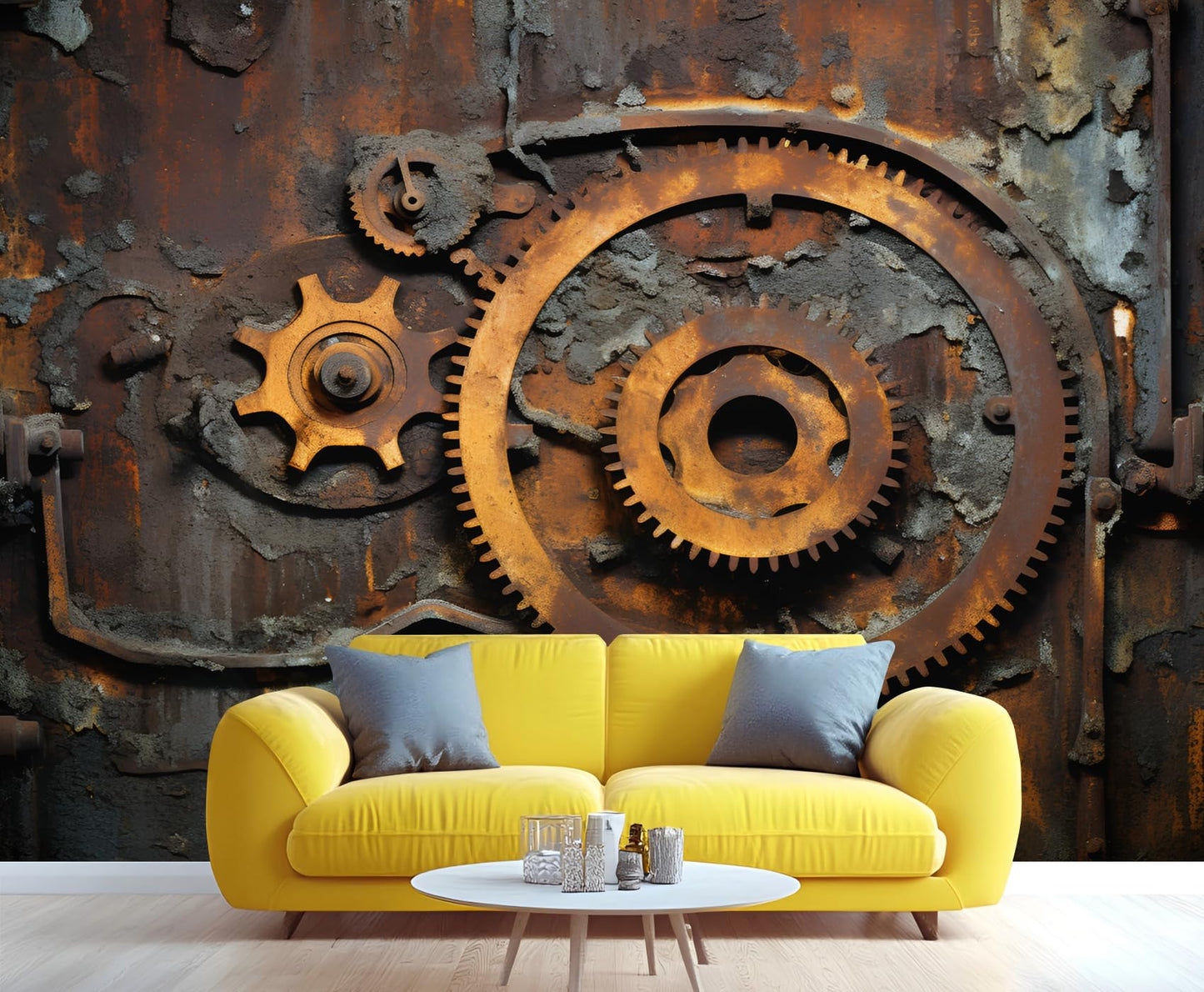 Premium HD Canvas Wall Mural with Seamless Numbered Panels for Living Room & Bedroom