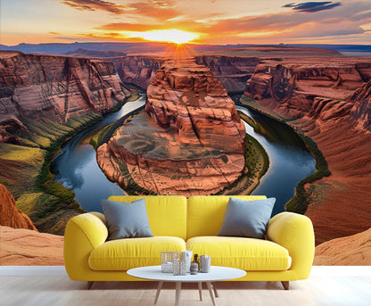 Large Canvas Wall Mural 169" × 118", HD Multi-Panel Wallpaper for Living Room & Bedroom Accent Walls