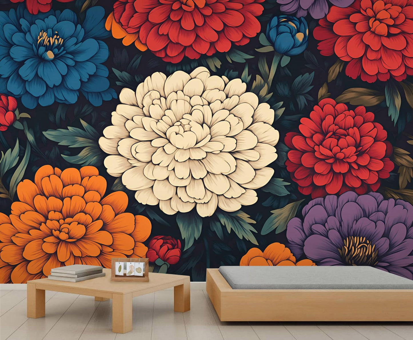Large Canvas Wall Mural 169" × 118", HD Multi-Panel Wallpaper for Living Room & Bedroom Accent Walls