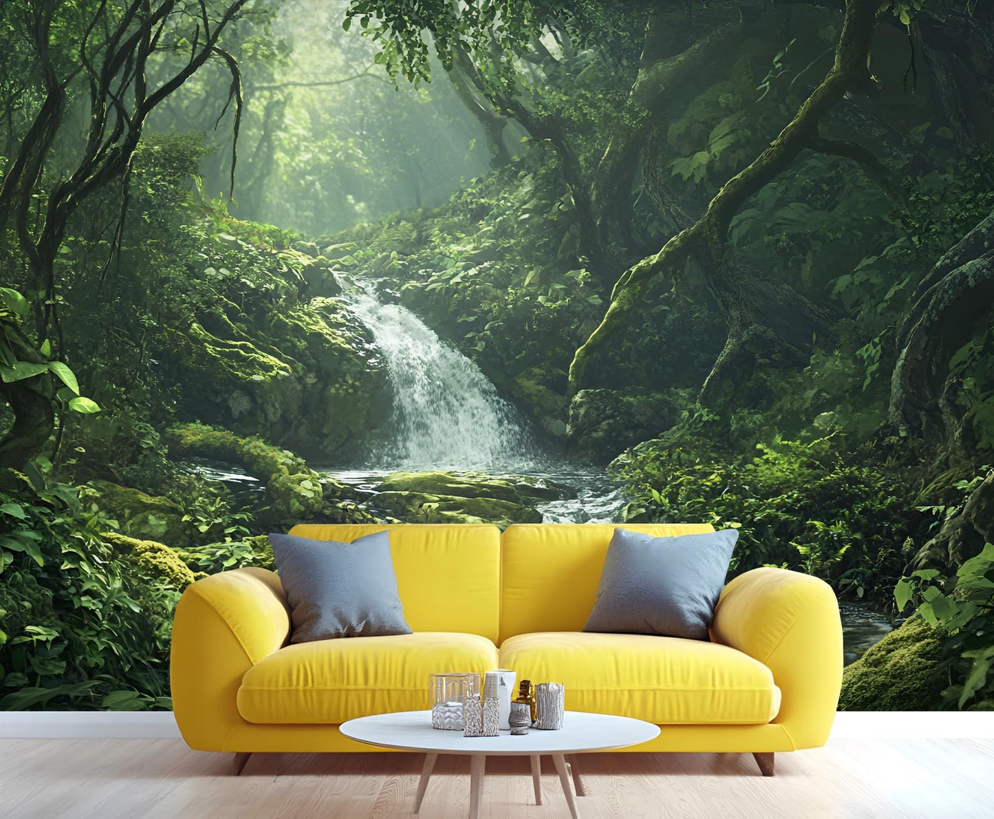 Large HD Canvas Wall Mural 169" × 118", Seamless Multi-Panel Wallpaper for Accent Walls & Room Décor
