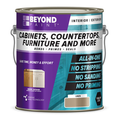All-in-One Refinishing Paint, Matte Finish for Cabinets, Countertops, Furniture & Doors, 1 Gallon