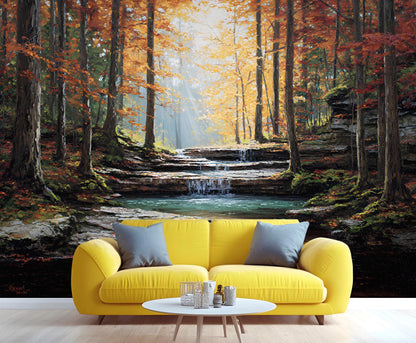 Large HD Canvas Wall Mural 169" × 118", Seamless Multi-Panel Wallpaper for Living Room & Bedroom