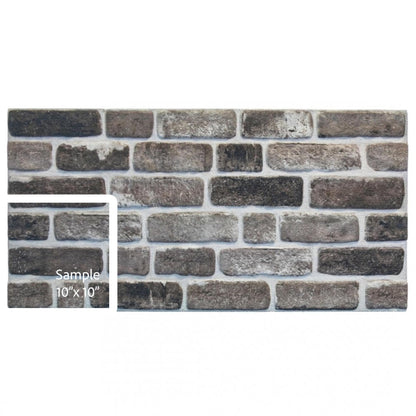 3D Faux Brick Wall Panels, Stone-Look Wall Cladding for Interior Spaces