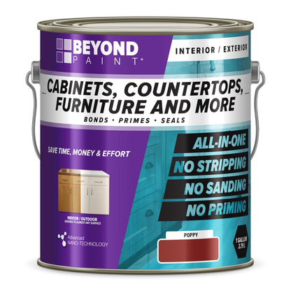 All-in-One Refinishing Paint, Matte Finish for Cabinets, Countertops, Furniture & Doors, 1 Gallon