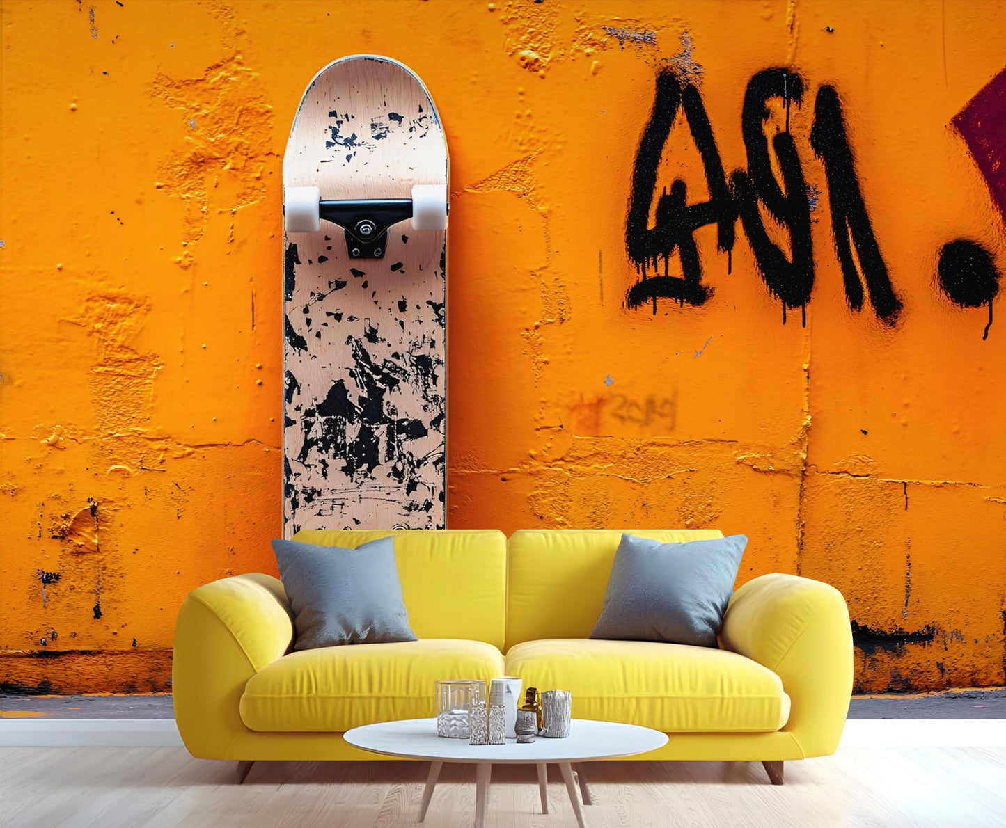 Large Canvas Wall Mural 169" × 118", HD Multi-Panel Wallpaper for Living Room & Bedroom Accent Walls