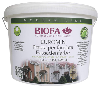 Silicate Exterior Paint, White Finish, 10L