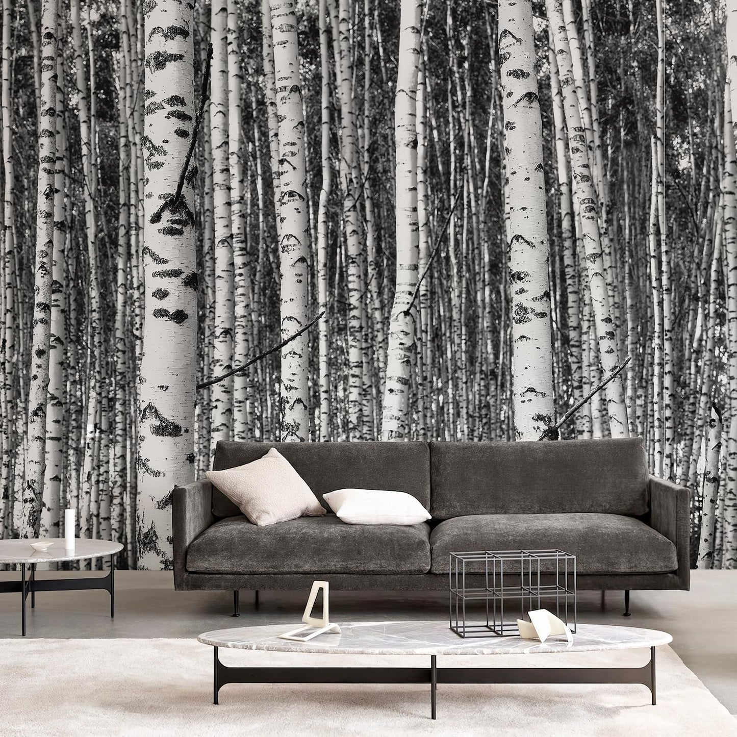 Large Peel-and-Stick Forest Tree Wall Mural