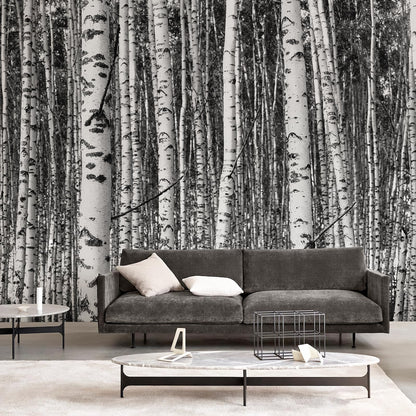 Large Peel-and-Stick Forest Tree Wall Mural