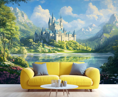 Large Canvas Wall Mural 169" × 118", HD Multi-Panel Wallpaper for Living Room & Bedroom Accent Walls