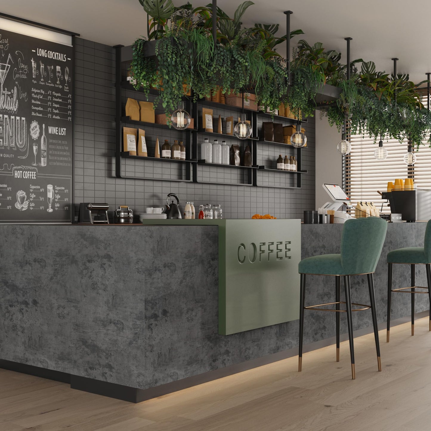 Concrete Contact Paper, Cement-Style Wallpaper
