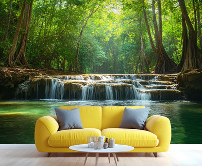 Large HD Canvas Wall Mural 169" × 118", Seamless Multi-Panel Wallpaper for Accent Walls & Room Décor