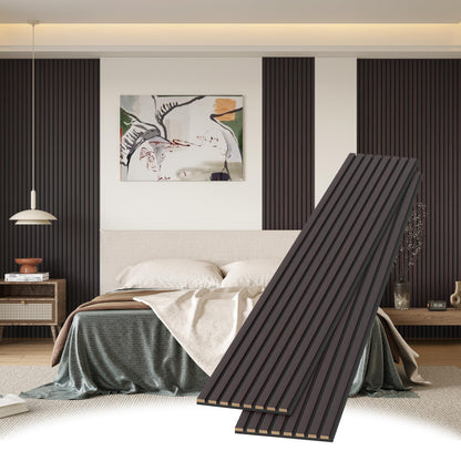 Wood Slat Wall Panels, Decorative Acoustic Accent Slats