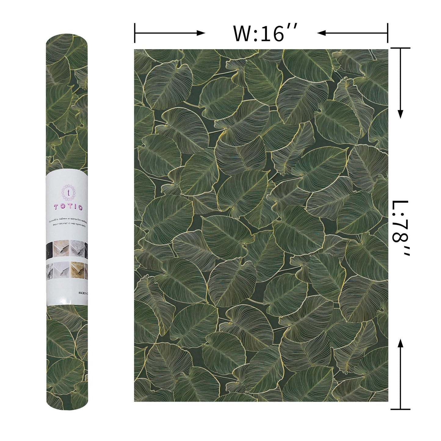 Grey Concrete Peel-and-Stick Wallpaper, Self-Adhesive Waterproof Vinyl for Walls