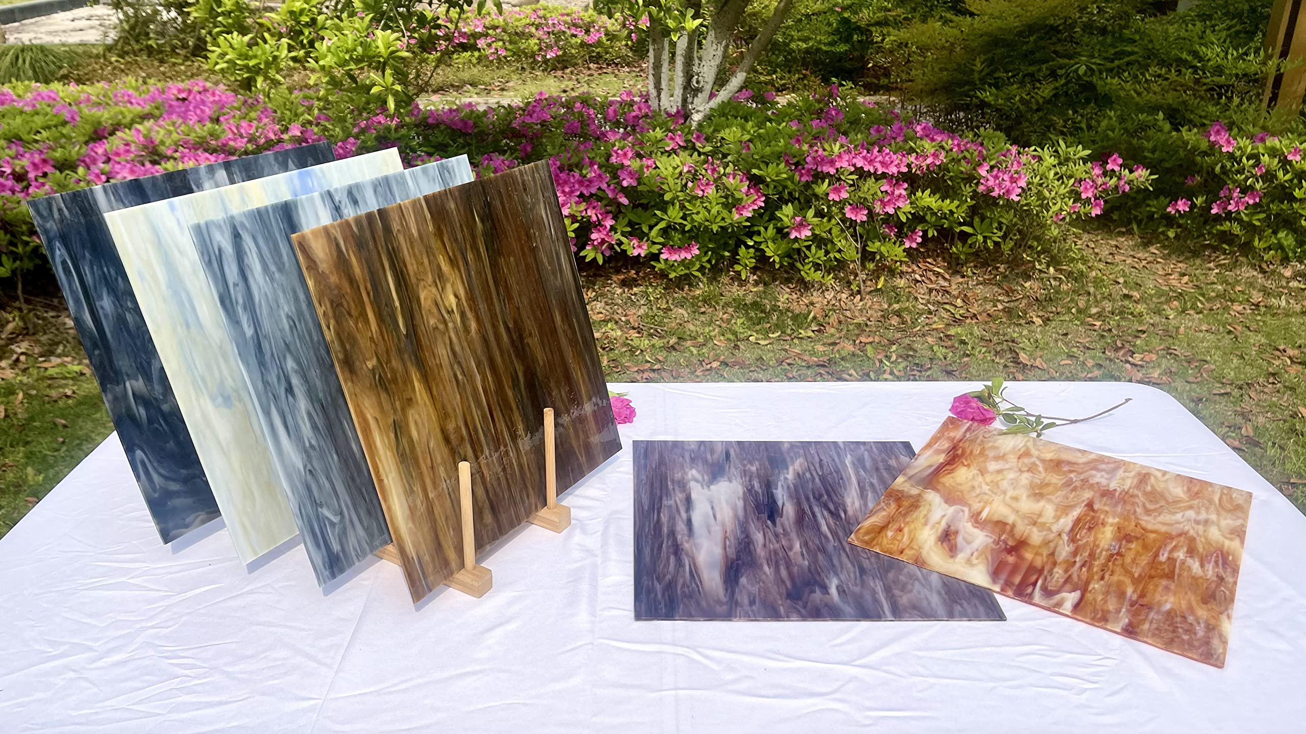 12" x 12" Stained Glass Sheets